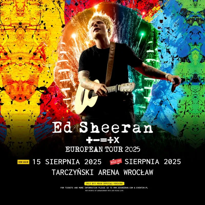 Bilety na koncert Ed Sheerana