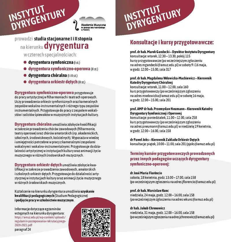 Kroki do dyrygentury symfonicznej