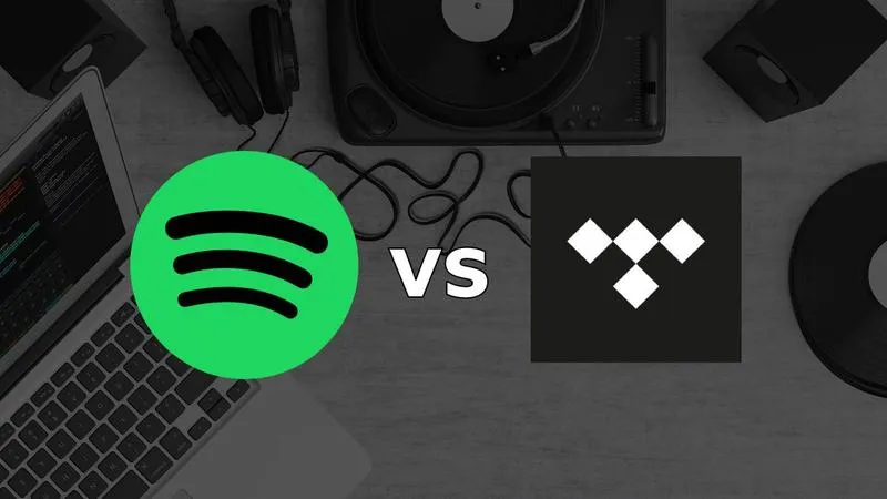 Porównanie Spotify vs Tidal