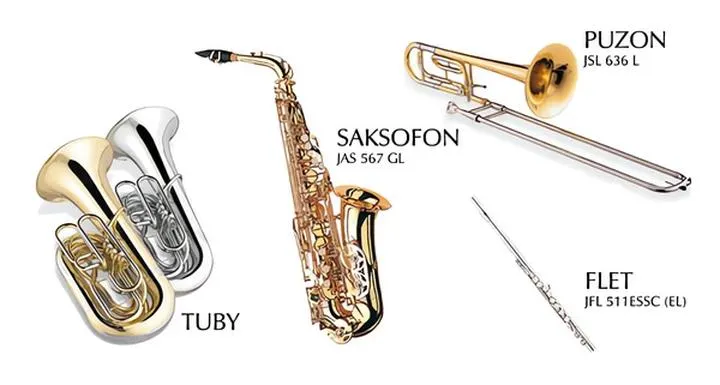 Rodzaje instrumentów dętych